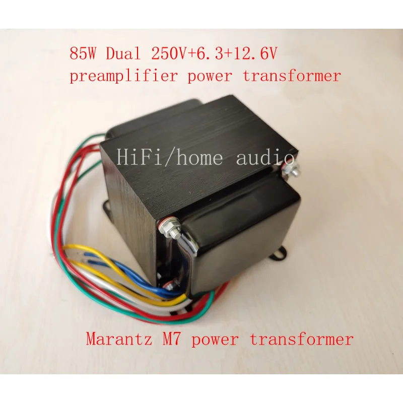 

85W Dual 250V+6.3+12.6V preamplifier power transformer，Marantz M7 preamp power transformer