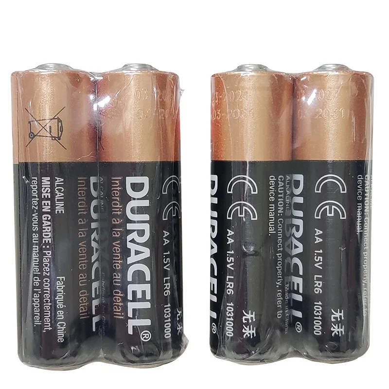 Новый 1-10 шт. No 5 аккумулятор Duracell LR6 AA для мыши игрушка с дистанционным управлением
