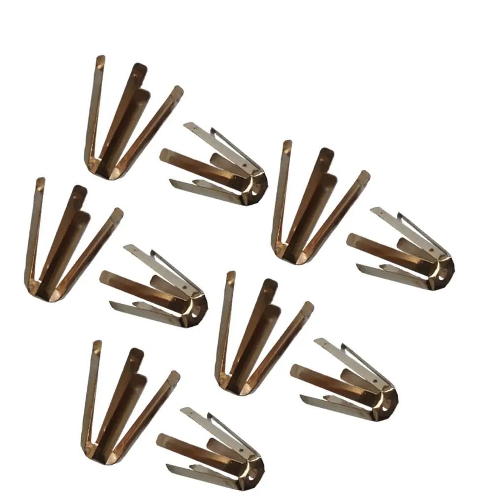 

10 Piece Golf Brass Shaft Wedge Adapter, .350 .335 Fit, Sports Brass Golf Adapter Spacer Shims, Easy to