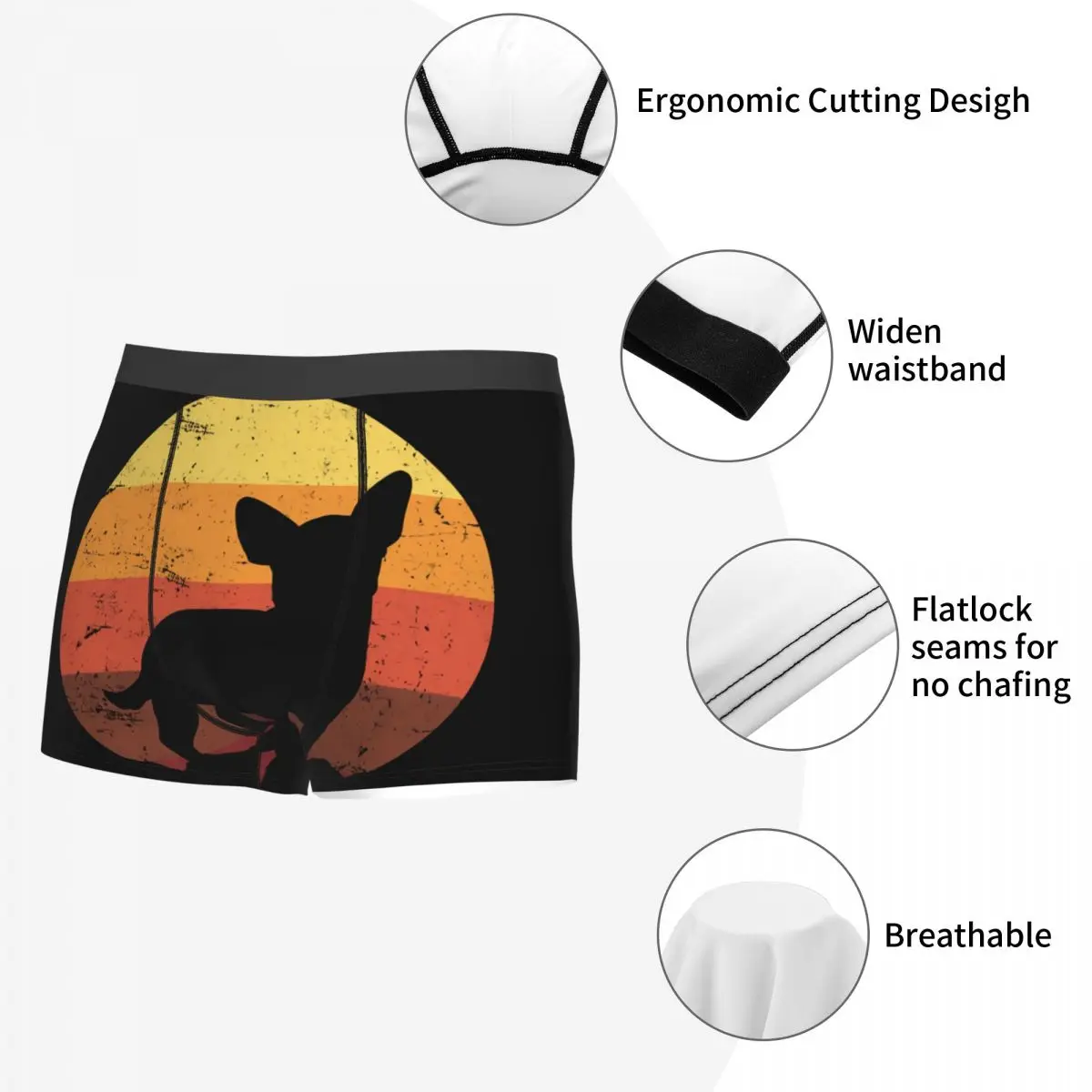 Винтажные Аксессуары для влюбленных дышащие Оригинальные шорты с