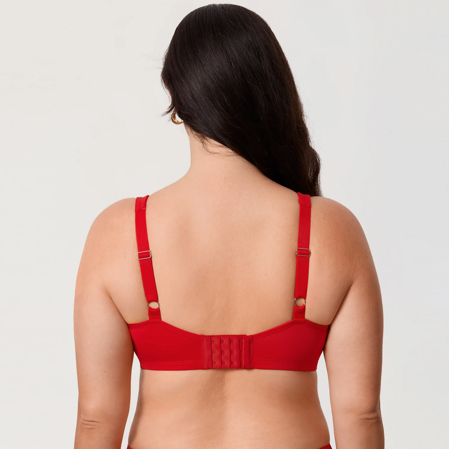 DELIMIRA женский бюстгальтер-минимайзер размера плюс на косточках гладкие бесшовные