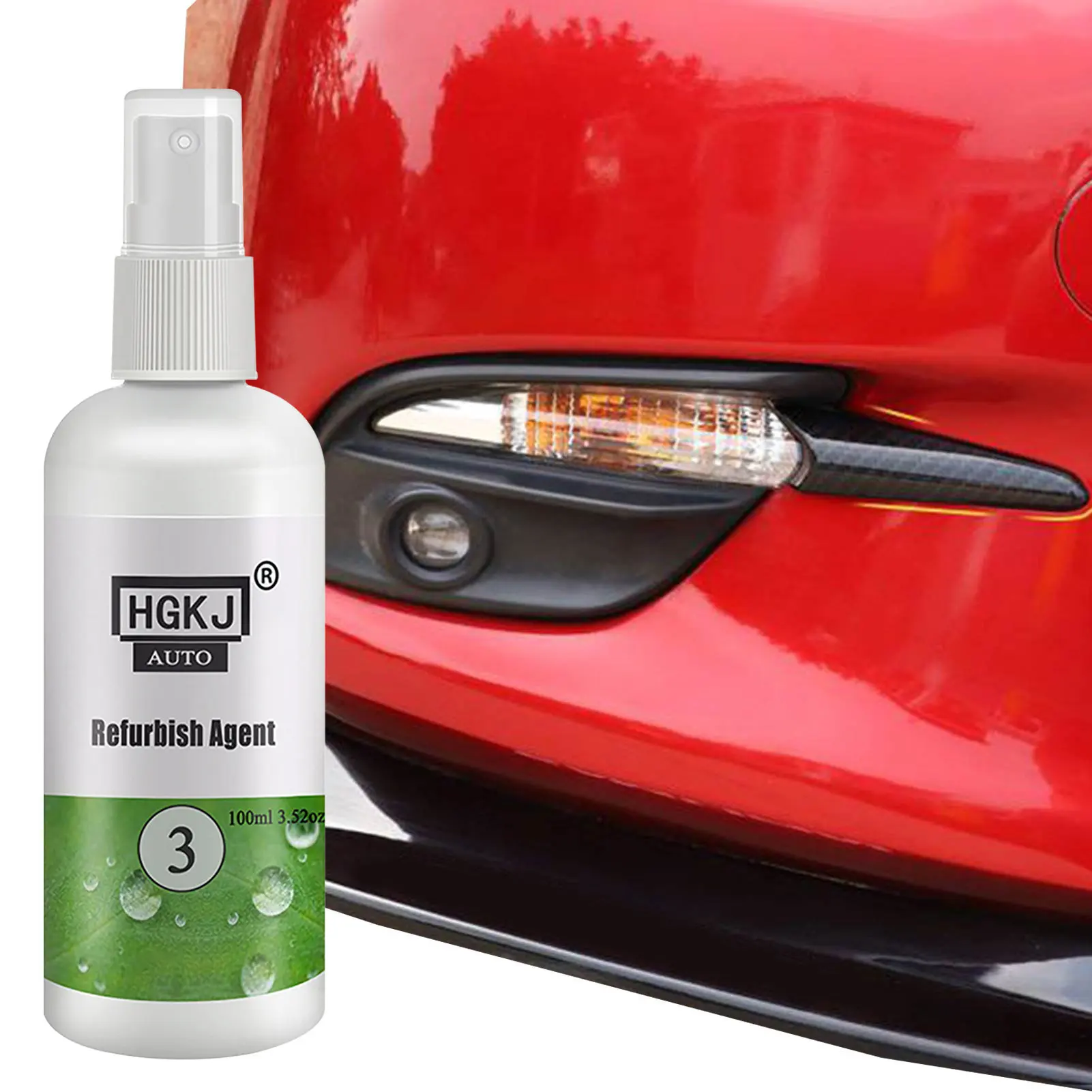 

100ml Liquid Car Part Retreading Agent Leather Retreading Agent Trim Restorer Spray Trim Restorer Spray Part Restore Agent For