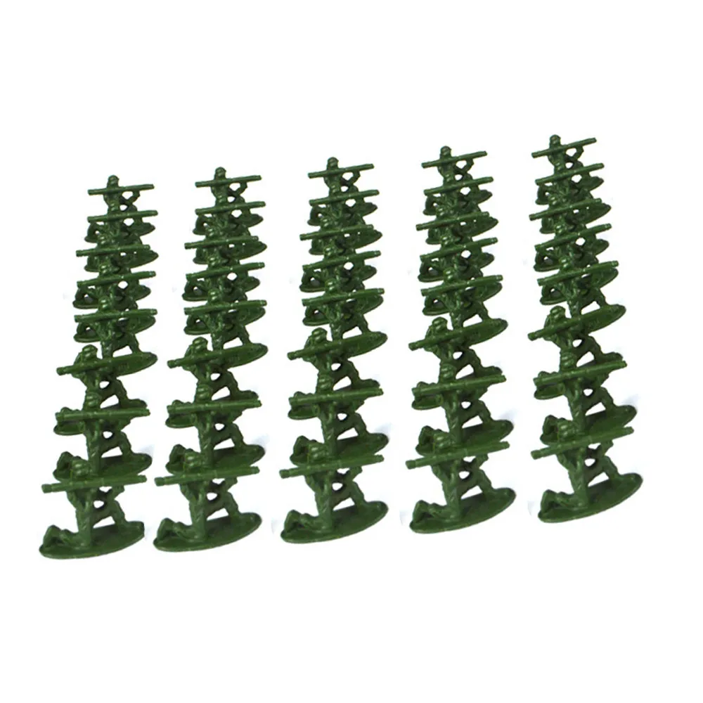 

Toy Men Plastic Soldiers 3.8cm Figures Military 100 pcs Playset Education