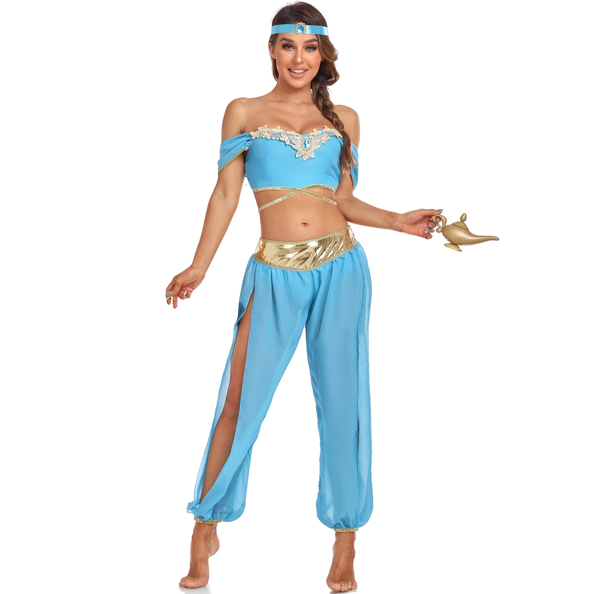 

Sexy Magic Lamp Jasmine Skirt COS Costume Holiday Party Costume Theme Halloween Costume