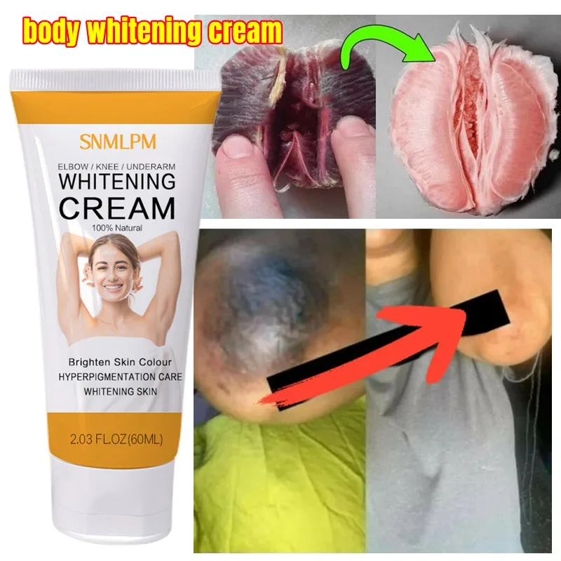 

Underarm Whitening Cream Lightens Melanin Private Parts Knee Thighs Inside Armpit Whitening Brightening Moisturizing Body Lotion