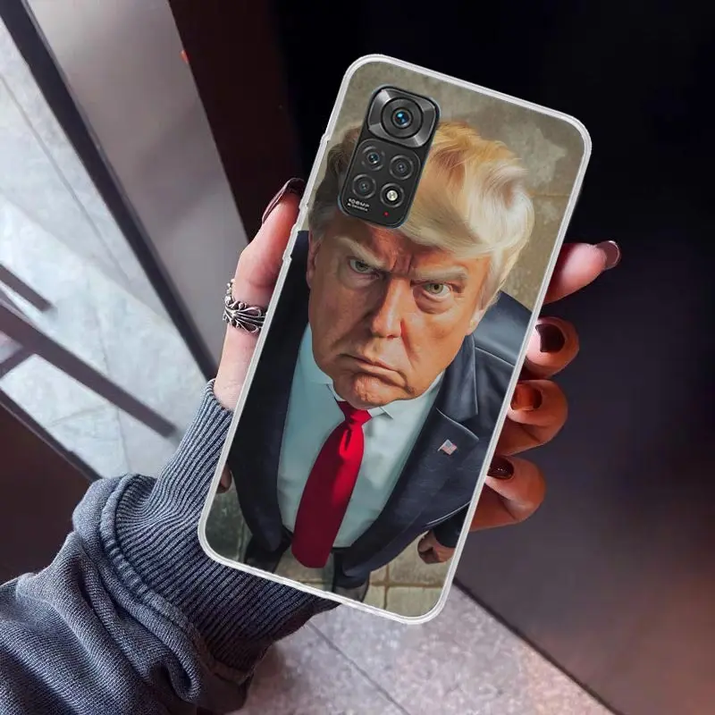 Чехол для телефона Donald Trump 2024 чехол Xiaomi Poco X3 X5 X6 X7 Pro X4 Nfc F6 F5 F4 Gt F3 M5 M5S M4 M3 F2 F1 мягкая