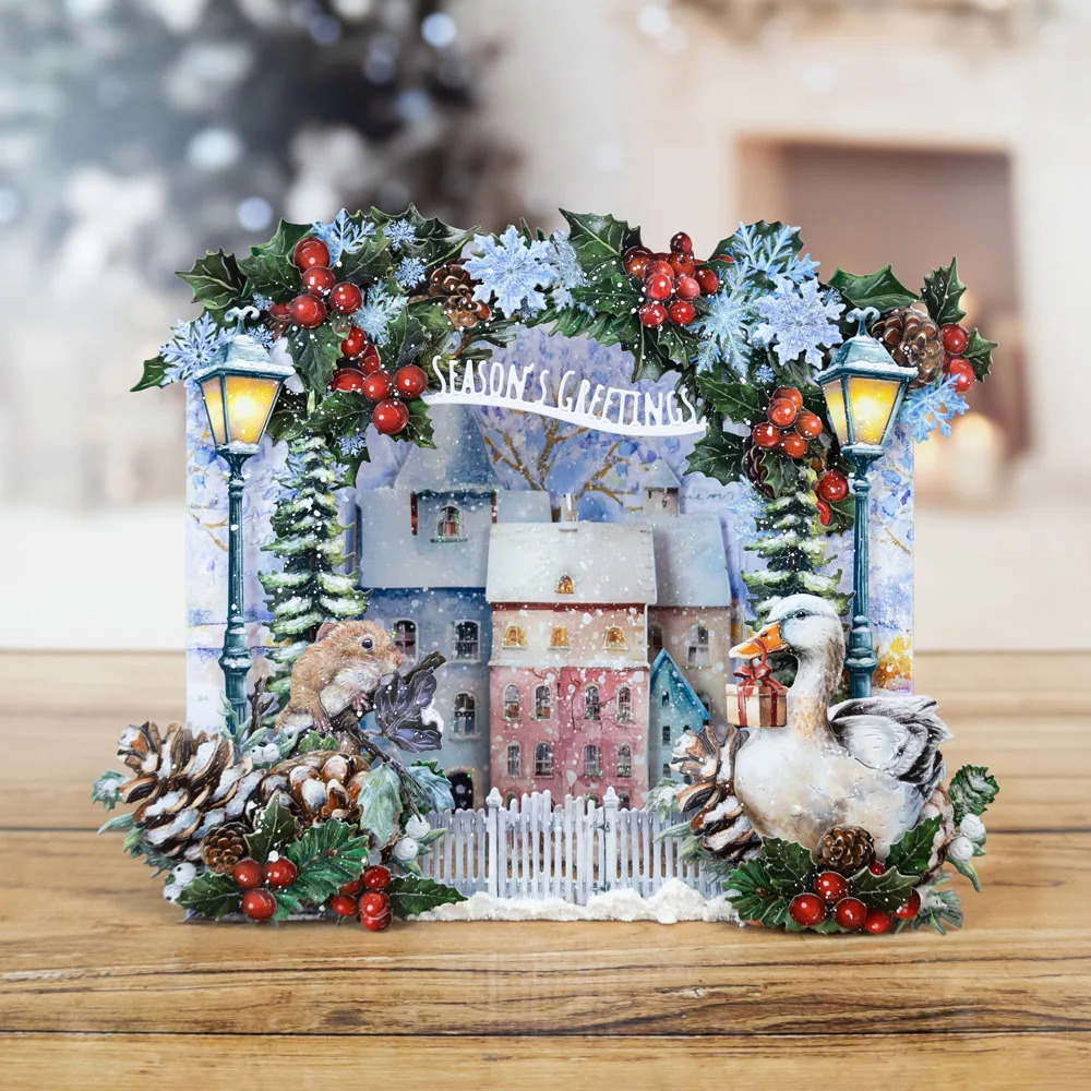 Новое поступление 2024 Рождественский спрей для сбора полумесяца набор высечки