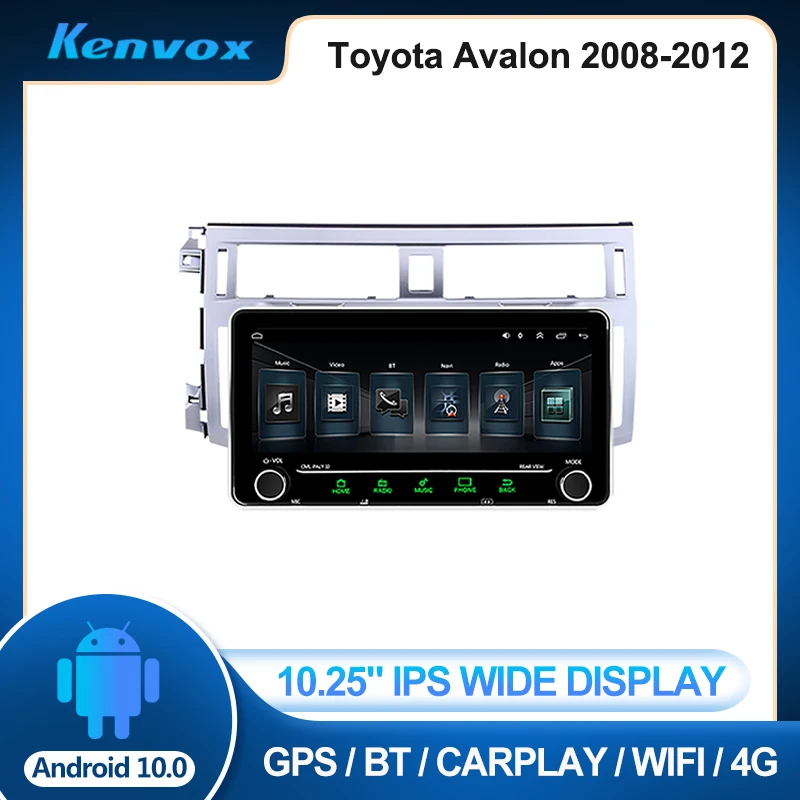 

Автомагнитола 2 din, 10,25 дюйма, IPS, Android, для Toyota Avalon 2008-2012