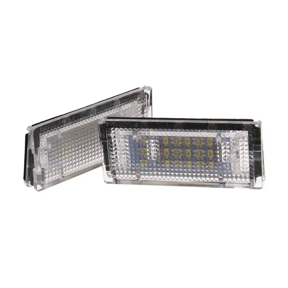 

2 шт. 6500K 3528 SMD фонарь номерного знака, белый Canbus без ошибок для BMW 3-series E46 1998-2005 3 4 5 дверей 12 В
