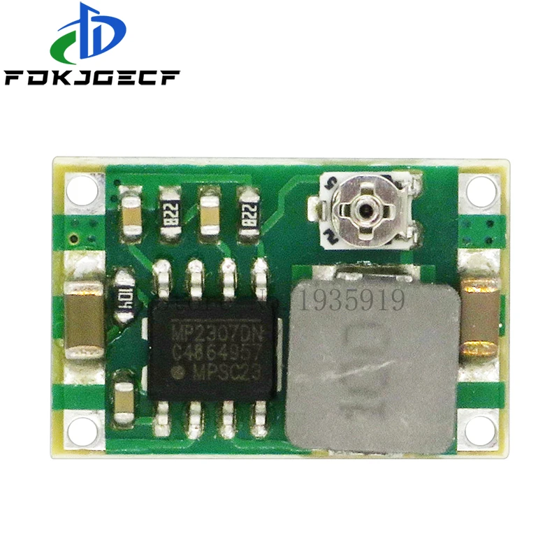 

10PCS Mini360 RC Airplane Module Mini 360 DC Buck Converter 2A Step Down Module 4.75V-23V to 1V-17V 17x11x3.8mm LM2596