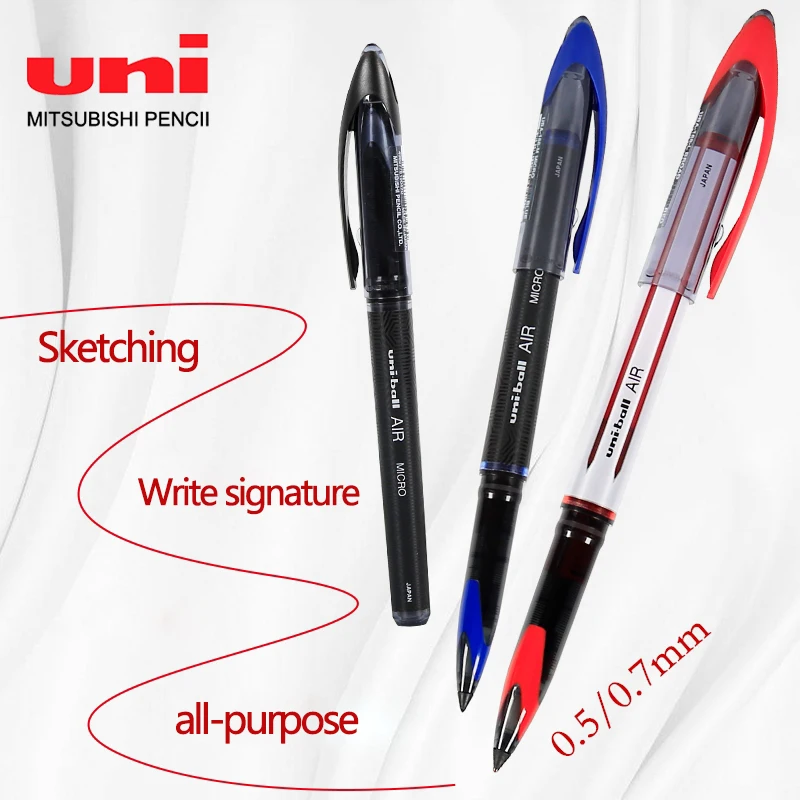 

Japan Un Gel Pen UBA-188 Signature Pen 0.7/0.5mm Smooth Sketch Drawing Pen Free Ink Control Student Stationery School Supplies