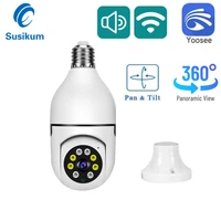 yoosee 1080p wifi light bulb security camera smart home two ways audio surveillance cctv wireless camera
