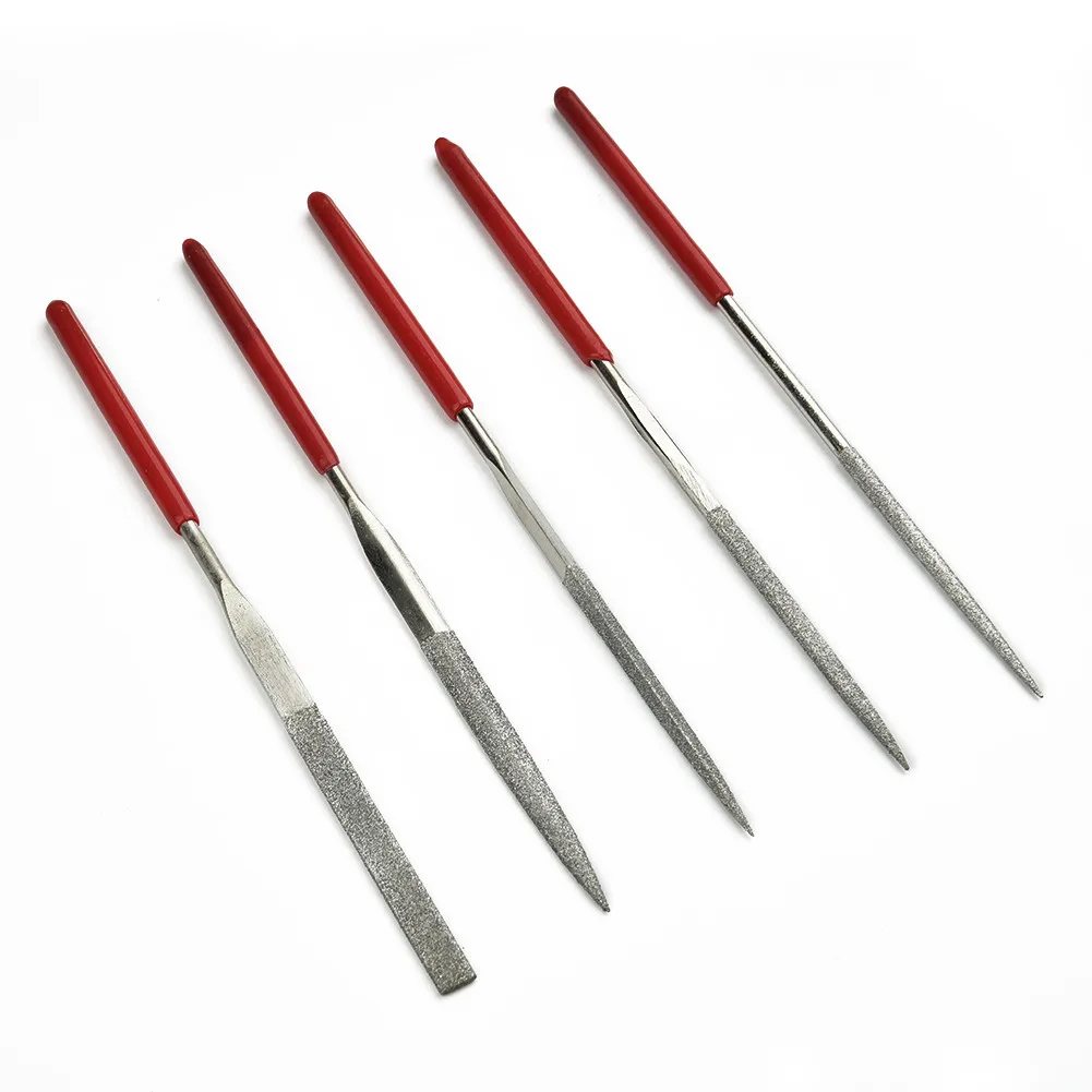 

5pcs/Set Metal Needle Files Set Carving Jewelry Diamond Glass Stone Wood Tool Accessories Ecoflow Tools Festool Sandpaper