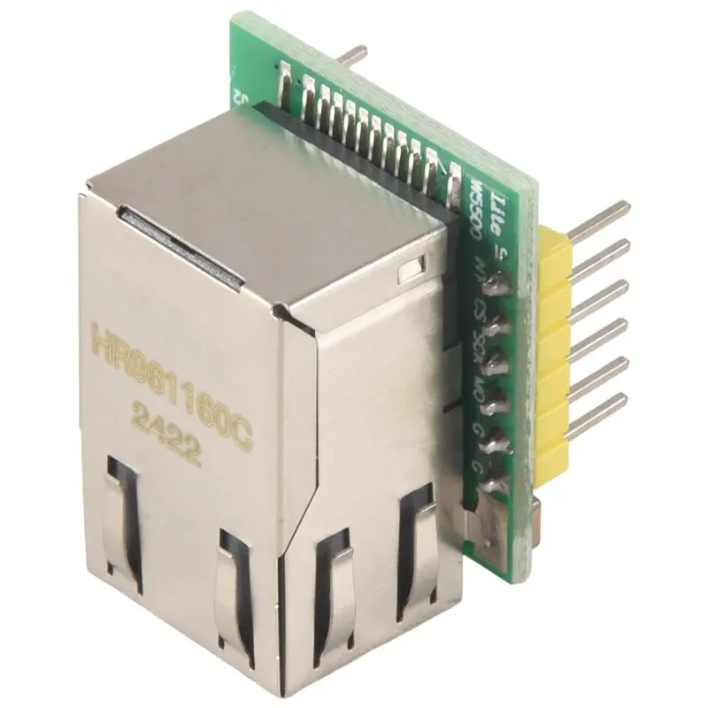 10X W5500 Ethernet-модуль с интерфейсом SPI, совместимый с протоколами EthernetTCPIP, модель Wiz820io-B12B (art.: 3920dcceca720) - 3920dcceca720