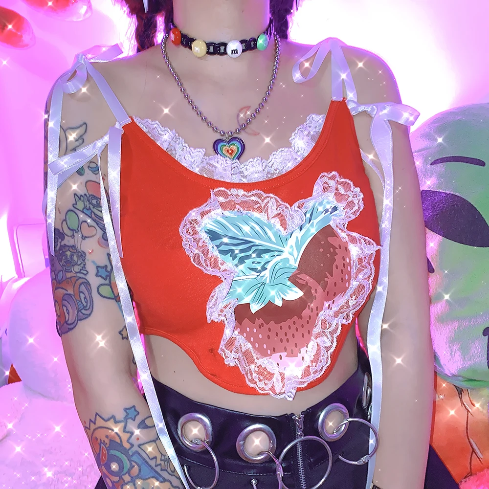 Модные кружевные милые топы y2k уникальный топ блузка сексуальная уличная одежда