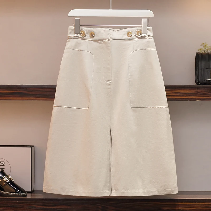 Женский элегантный костюм белая рубашка + вязаный свитер жилет и юбка модель 2022