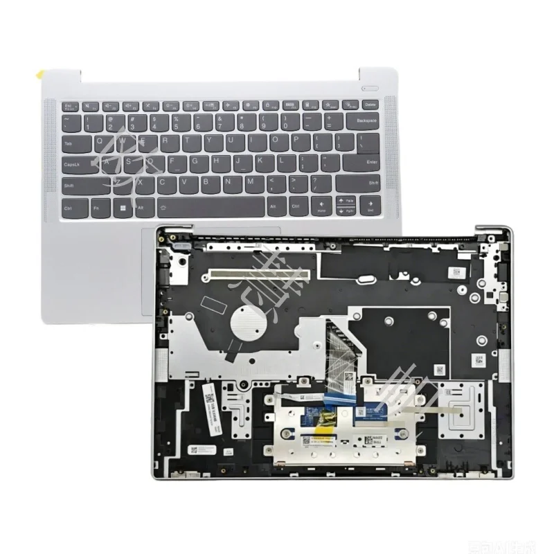 Верхняя часть корпуса (палмрест) для ноутбука Lenovo Ideapad Slim 5 14IAH8 IRL8 ABR8 83BF 82XD 82XE с клавиатурой US, подсветкой и тачпадом, артикул 5CB1L10834 (art.: 3920daec4f72c) - 3920daec4f72c