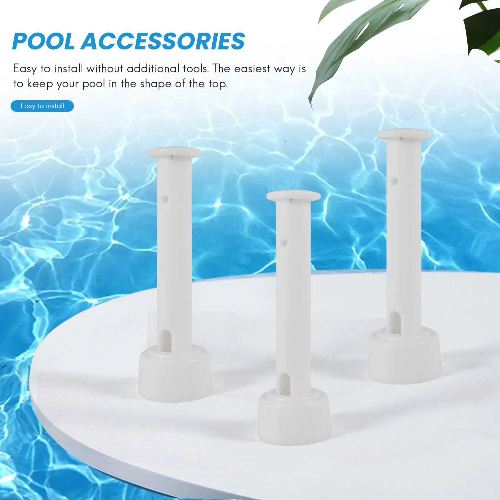 20 шт. штифты для соединения бассейна из АБС-пластика набор колпачков 6 см/2 36 дюйма