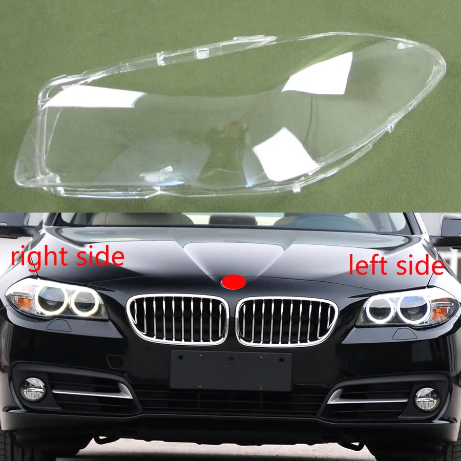 Made For BMW 5 Series 2011 2012 2013 2014 2015 2016 2017 F18 F10 520 525 535 530 Transparent Headlamp Cover Headlight Shell Made For BMW 5 Series 2011 2012 2013 2014 2015 2016 2017 F18 F10 520 525 535 530 Transparent Headlamp Cover Headlight Shell