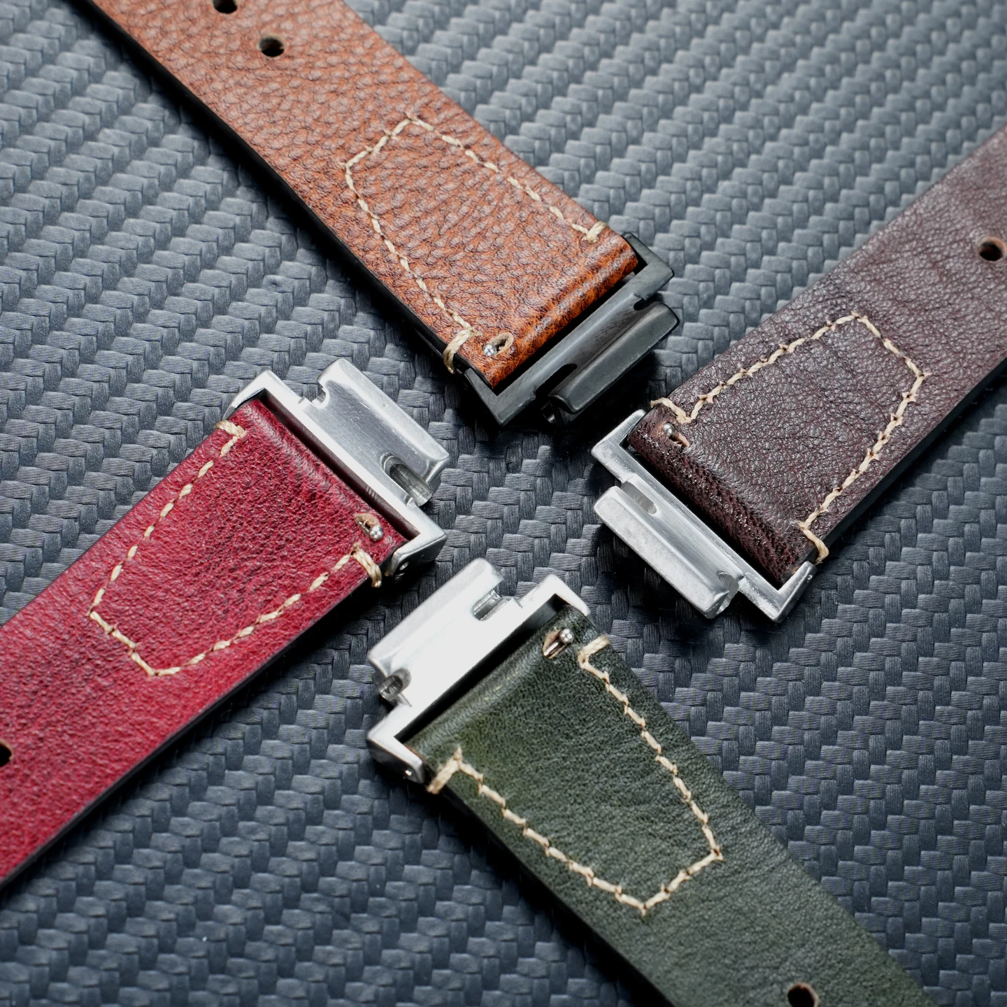 Фото Сменный винтажный кожаный ремешок для Casio G-Shock Square DW-5600, DW-5610, GW-B5600, GM-5600 и GA-100, GA-110, GA-120, GA-700 №4