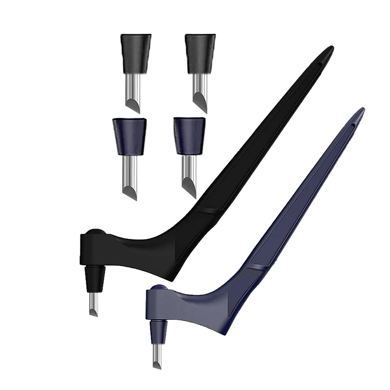 

2 комплекта режущий инструмент из нержавеющей стали точный нож для творчества подходит для резки винила, хобби ремесла, шаблона