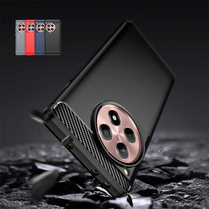 Чехол для OnePlus 12R Oneplus Capas новый противоударный чехол из ТПУ телефона мягкий