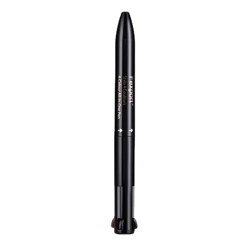 

4 in 1 Eyebrow Pen Waterproof Highlighting Eye Brow Contour Pencil Eyeliner Sharper Women Profesional Beauty Makeup Cosmetic