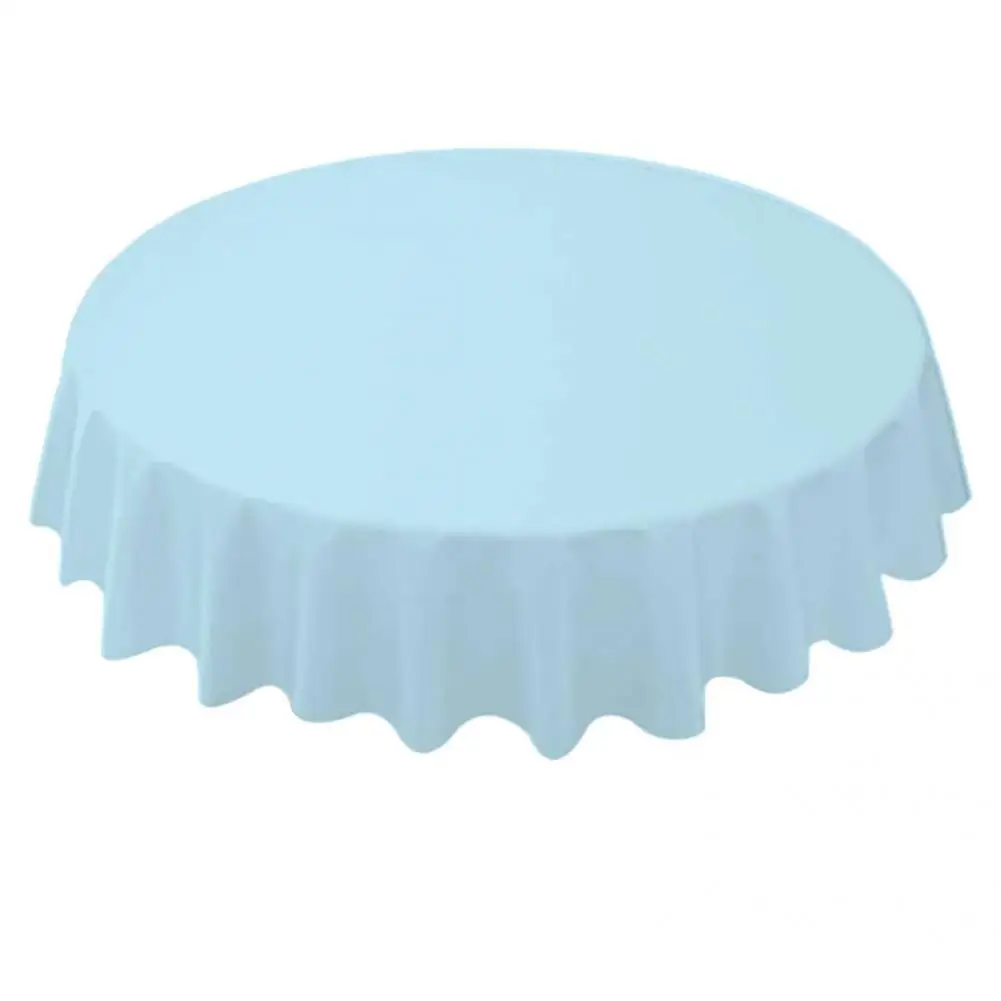 

Lightweight Useful Disposable Thicker Table Cloth Multi Colors Tablecloth Portable for Daily Life