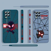 marvel spiderman cool for oppo find x3 x2 neo lite relame gt master a9 a5 a53s a72 a74 8 6 5liquid left rope phone case fundas