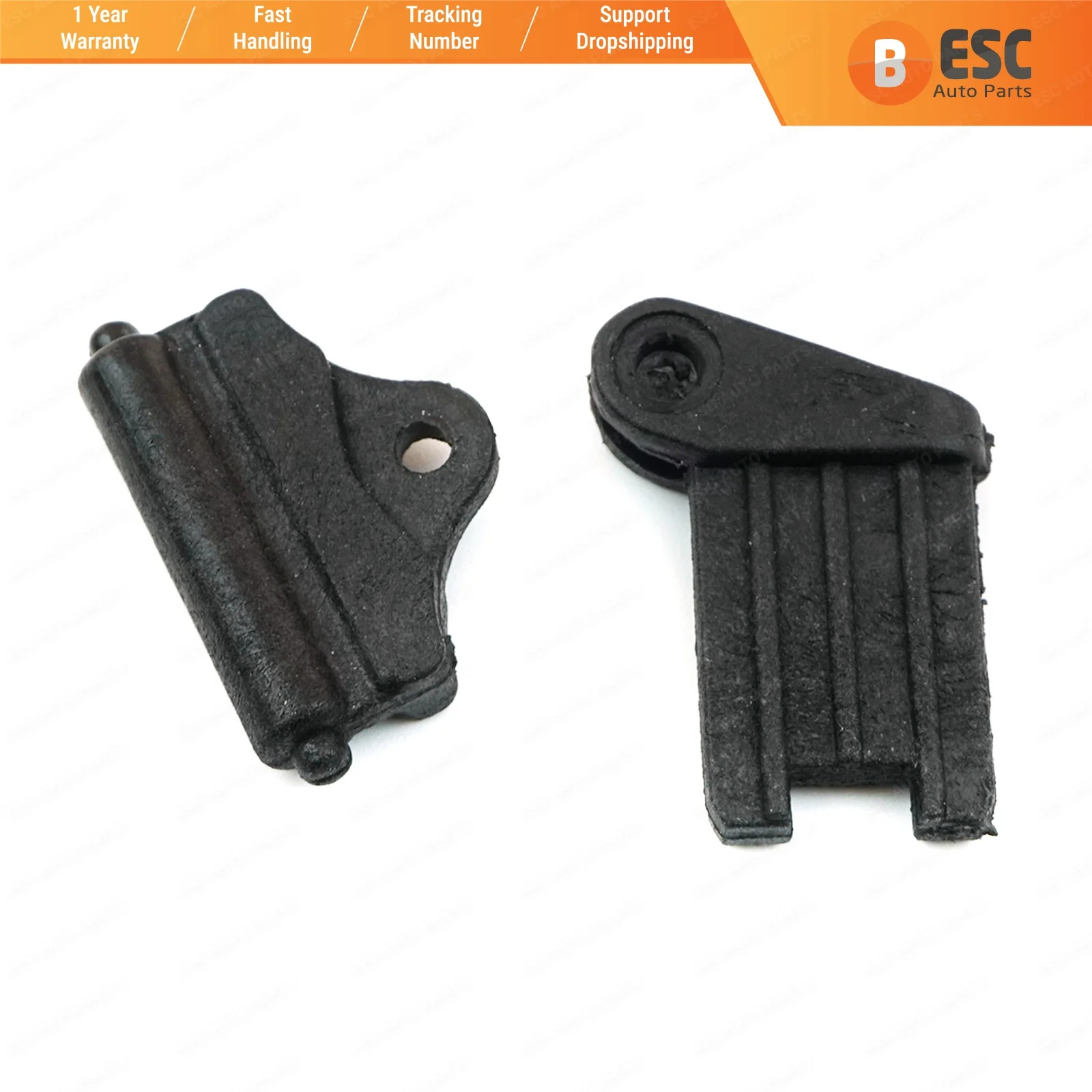 

ESC Auto Parts EDP145 Sun Window Shade Blind Corner Plastic Clips Brackets For BMW E60 E90 Fast Shipment Ship From Turkey