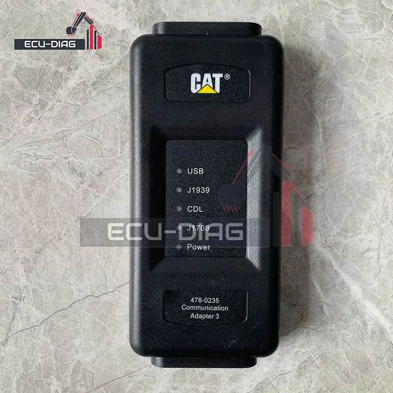 Фото 478-0235 Диагностический инструмент CAT ET4 с планшетом 2023A Адаптер Ethernet-коммуникаций программного обеспечения для тяжелых грузовиков Caterpillar №4
