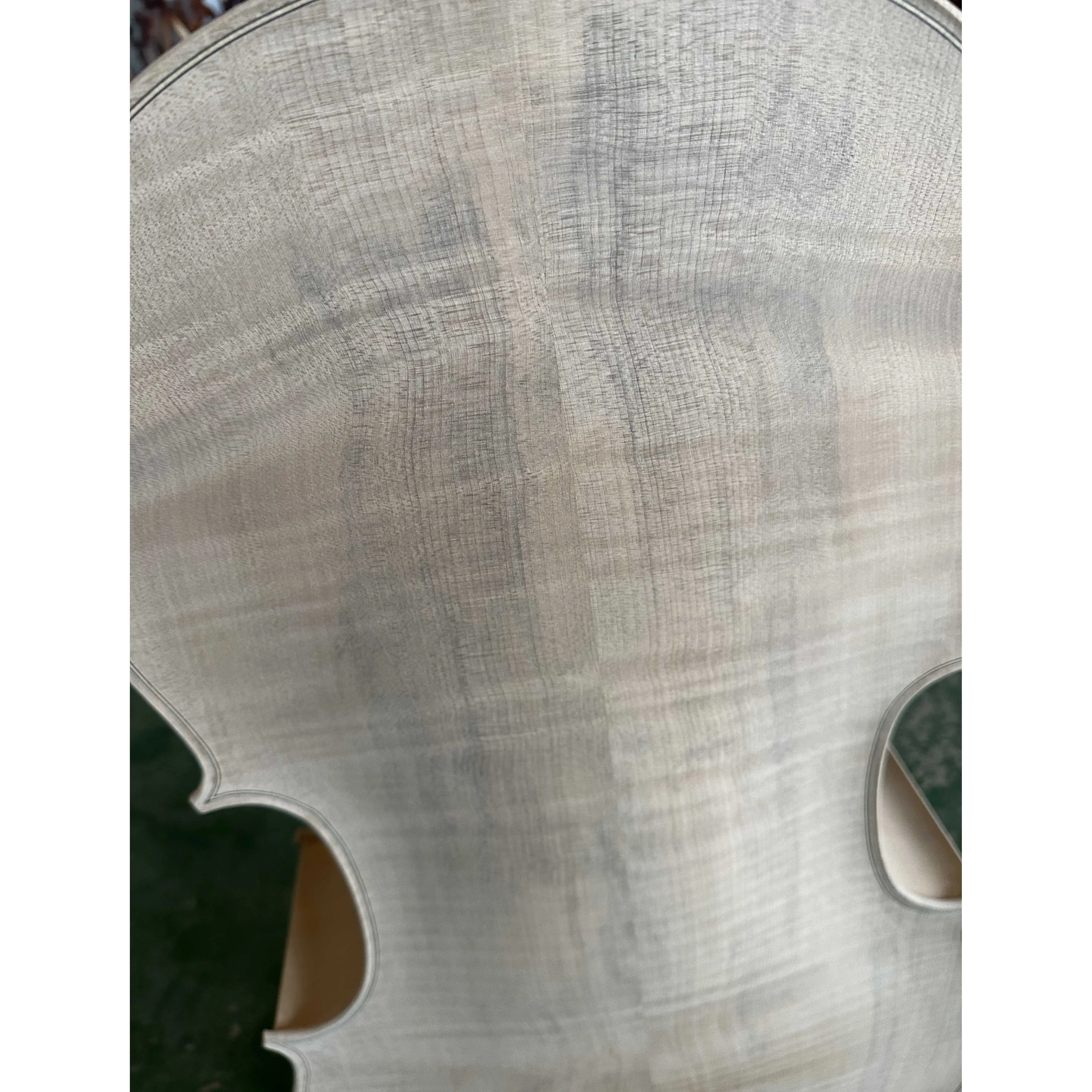 Европейская виолончель из массива дерева белого клена тигра полуфабрикат 4/4