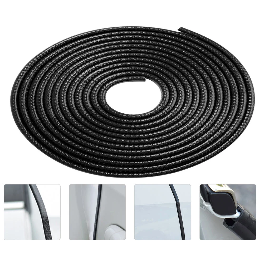 

4 Meters Sealing Strip Door Trim Car Guard Protected Lining Tape Scratch-resistant The Weatherstrip Anti-Collision