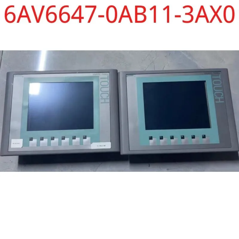 Б/у тест ok real 6AV6647-0AB11-3AX0 SIMATIC HMI KTP600 Basic mono PN, базовая панель, управление клавишами/касанием, 6-дюймовый дисплей STN,