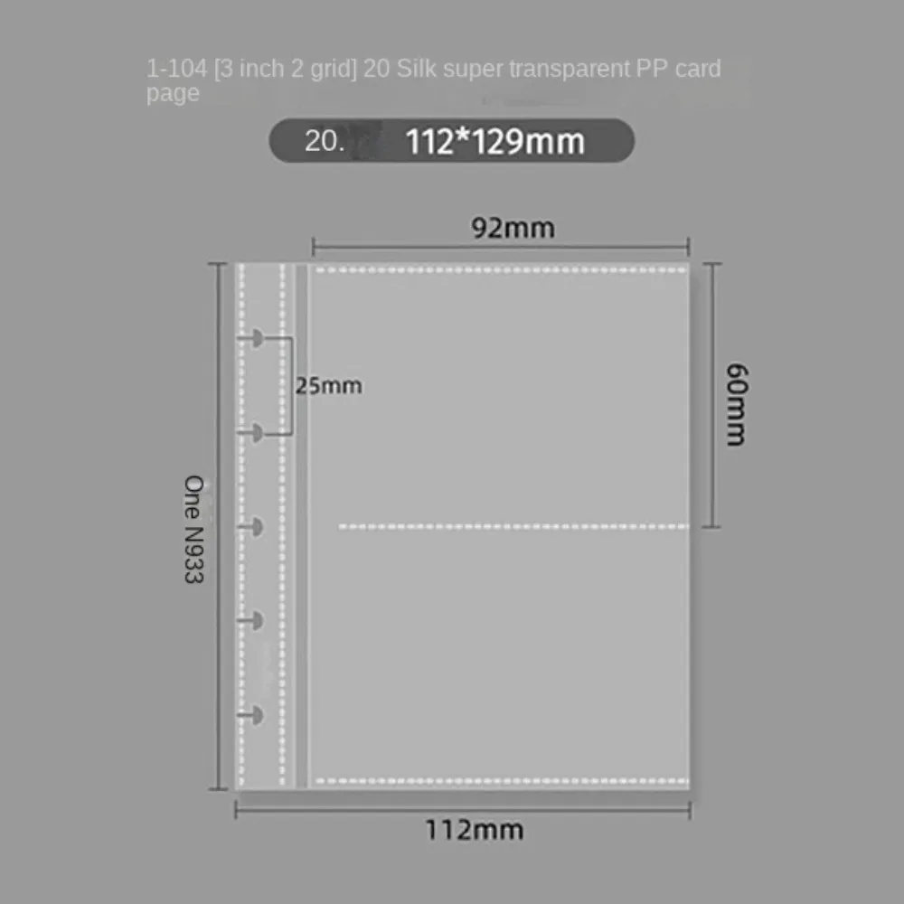

Прозрачный настольный фотоальбом из ПВХ