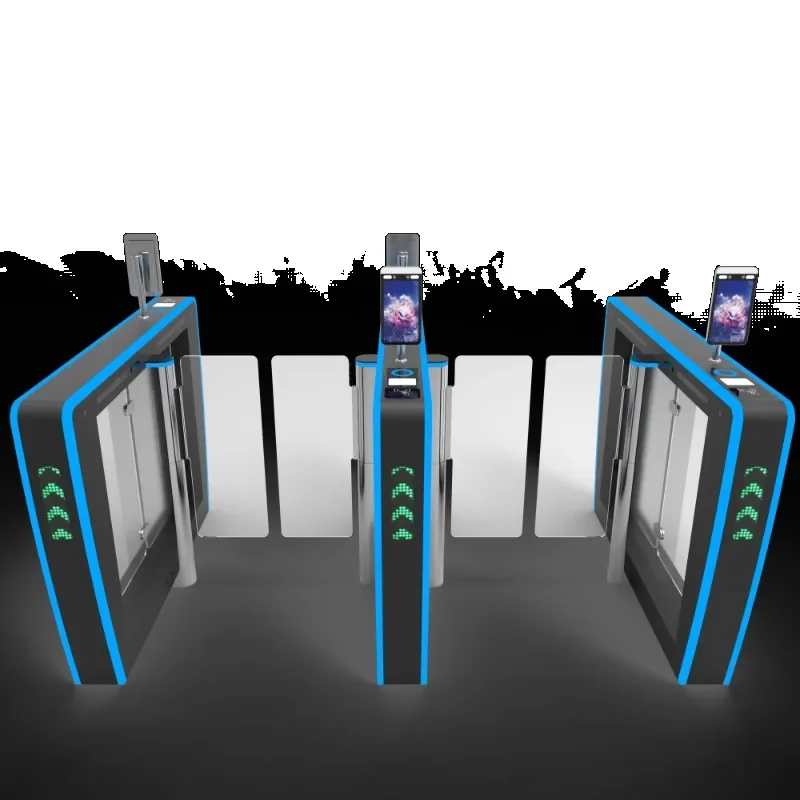 Скоростные Ворота TDZ вращающийся барьер турникет серводвигатель распознавание