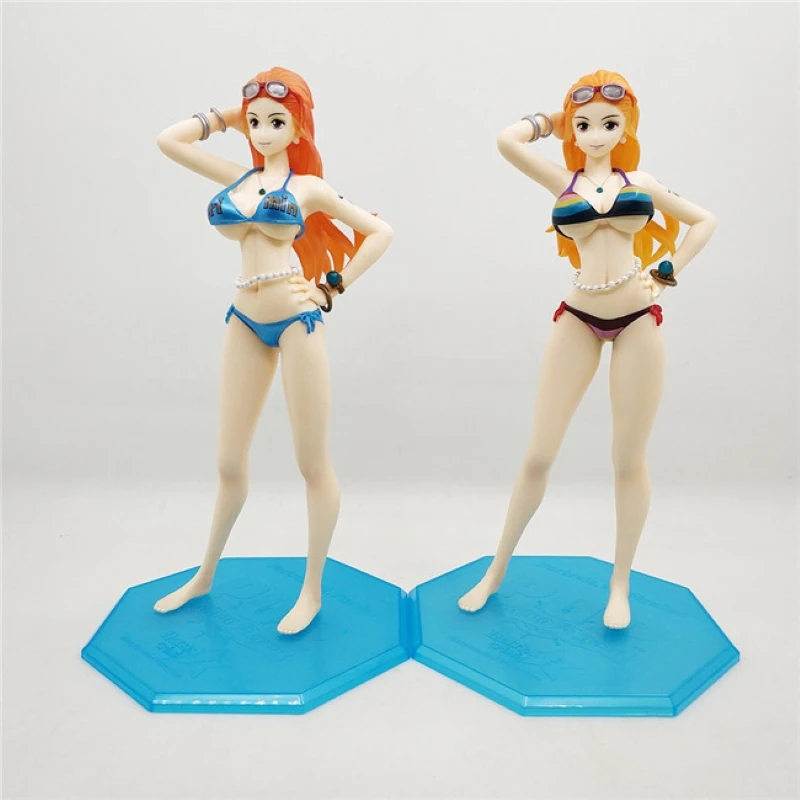 

Anmie PVC Long Hair Swimsuit Action Figure Toys Dolls Figure Collectibles Ornaments