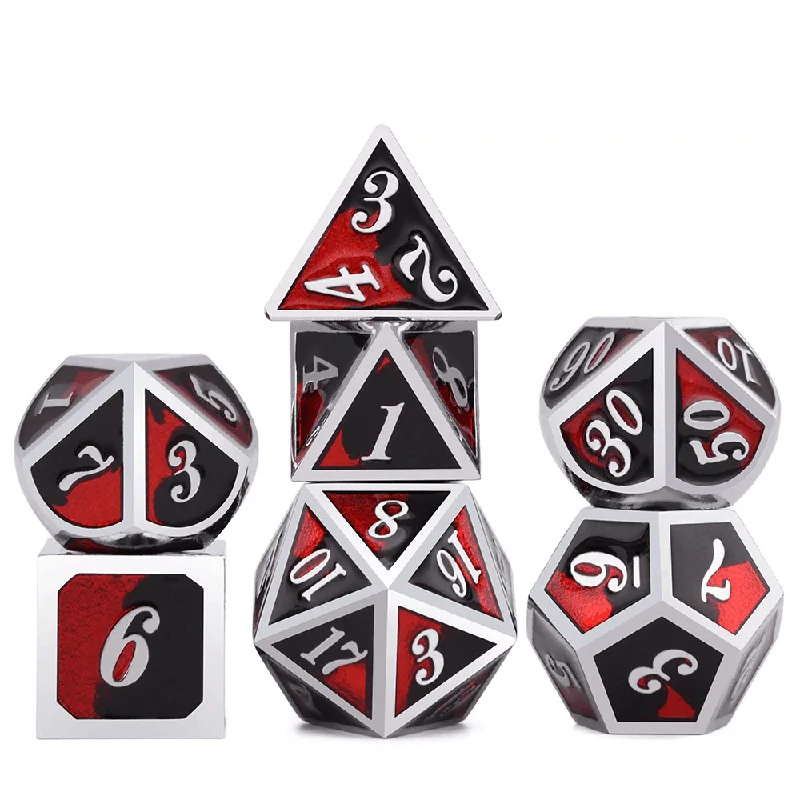 7 шт./компл. ручная работа набор металлических костей для детей Dragon MTG ролевая игра