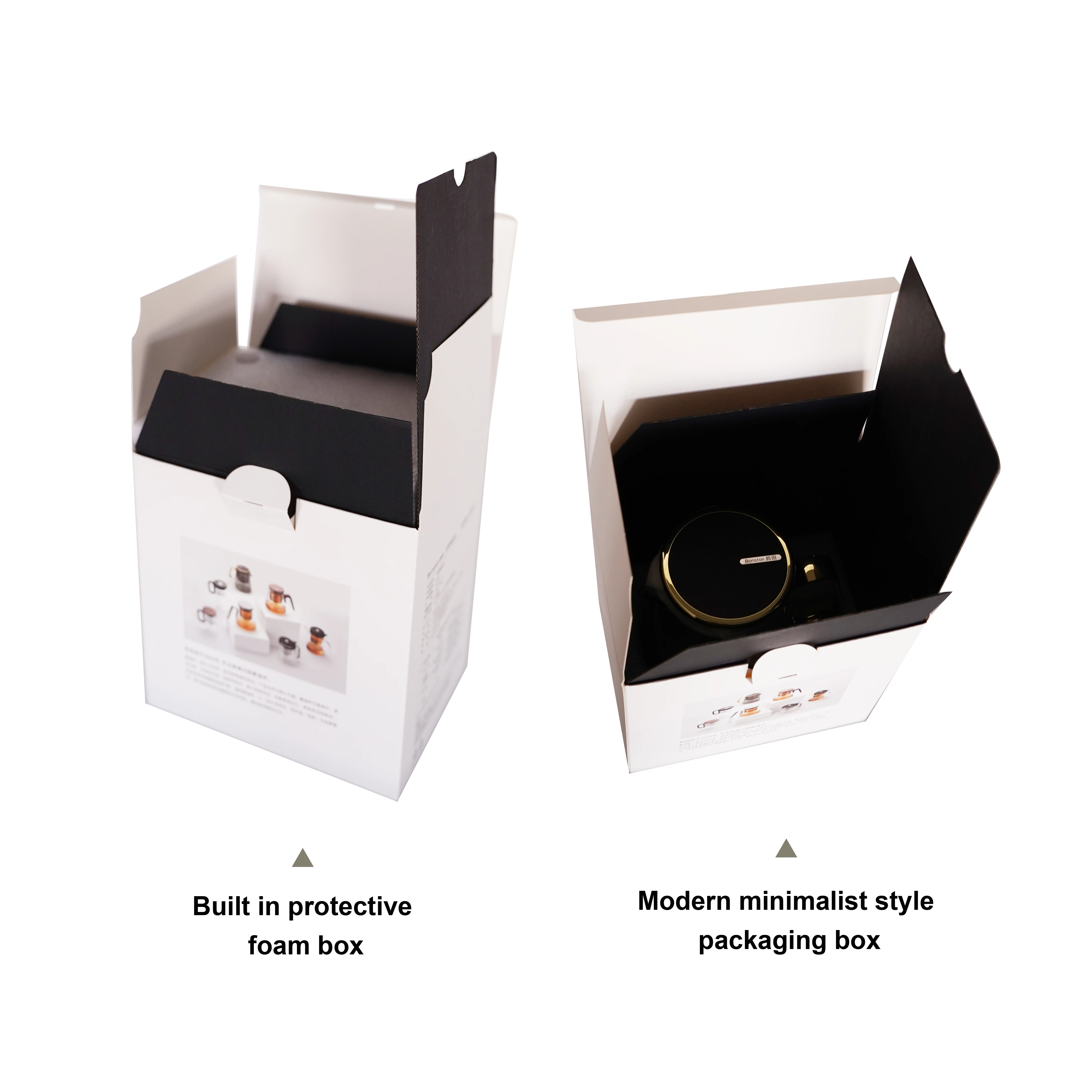 Интегрированный чайник Bonston со стеклянным фильтром с магнитным переключателем 700