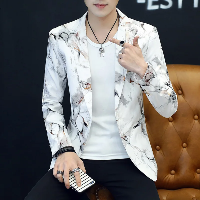 

HO 2022 man Printed spring new Cultivate one's morality trend Fashion