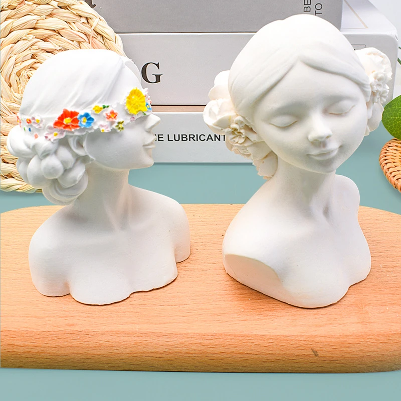 

Aomily художественная Цветочная повязка на глаза силиконовая форма прозрачная эпоксидная форма для изготовления гипса ароматерапия глина ру...