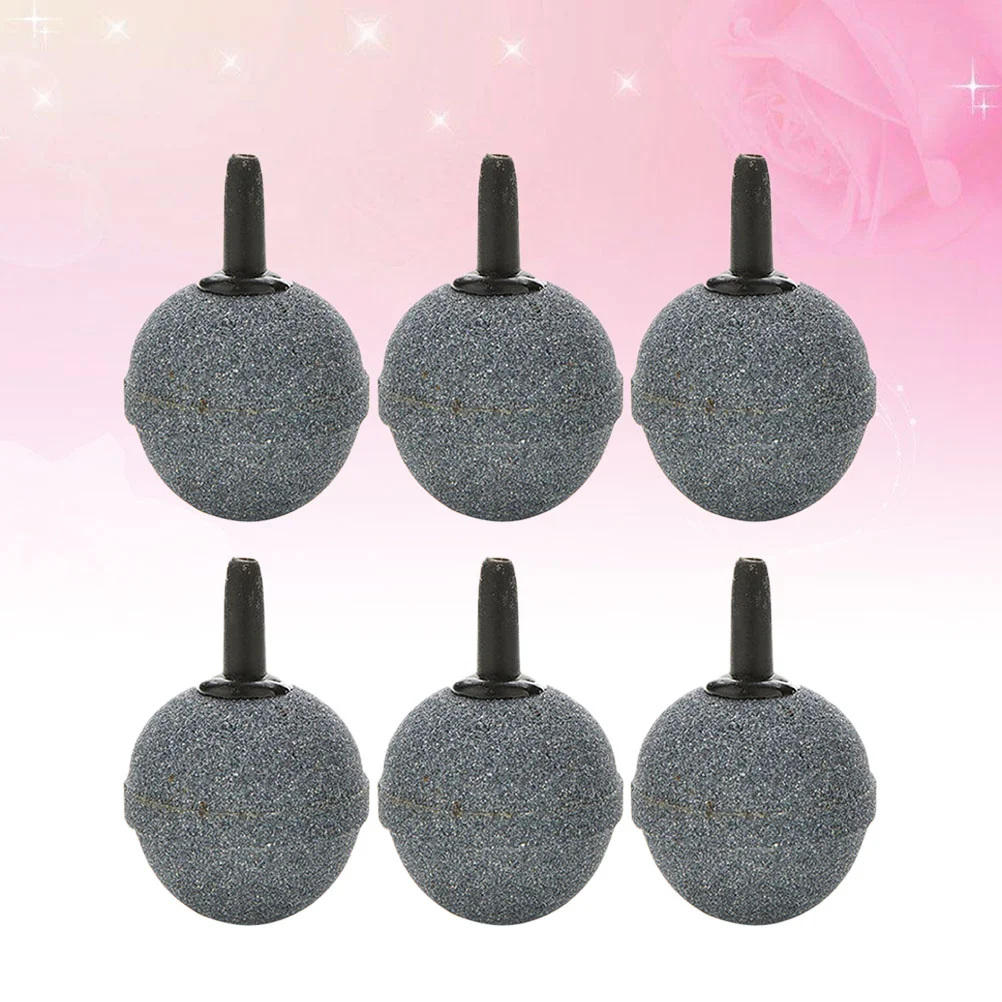 

10pcs Airstone Safe Round Mineral Bubble Diffuser Air Stone for Pump Aquarium