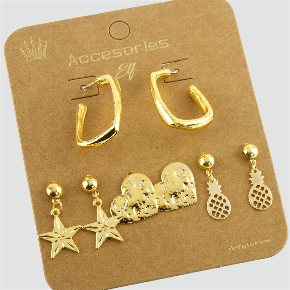 

8 pcs ring Trend earrings jewelry women fashion pearl tassel drop necklace bracelet ring for kids gift beads ornament