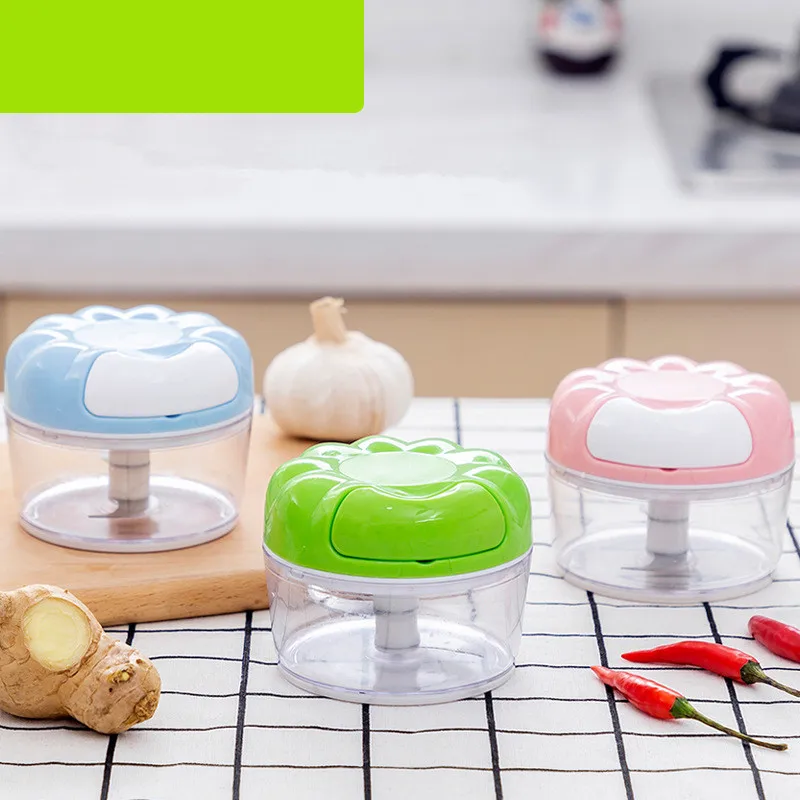 

Mini Garlic Chopper Crusher Food Press Kitchen Utensils Vegetables Slicer Peeler Gadget Home Cooking Knives Gadget Sets Fittings