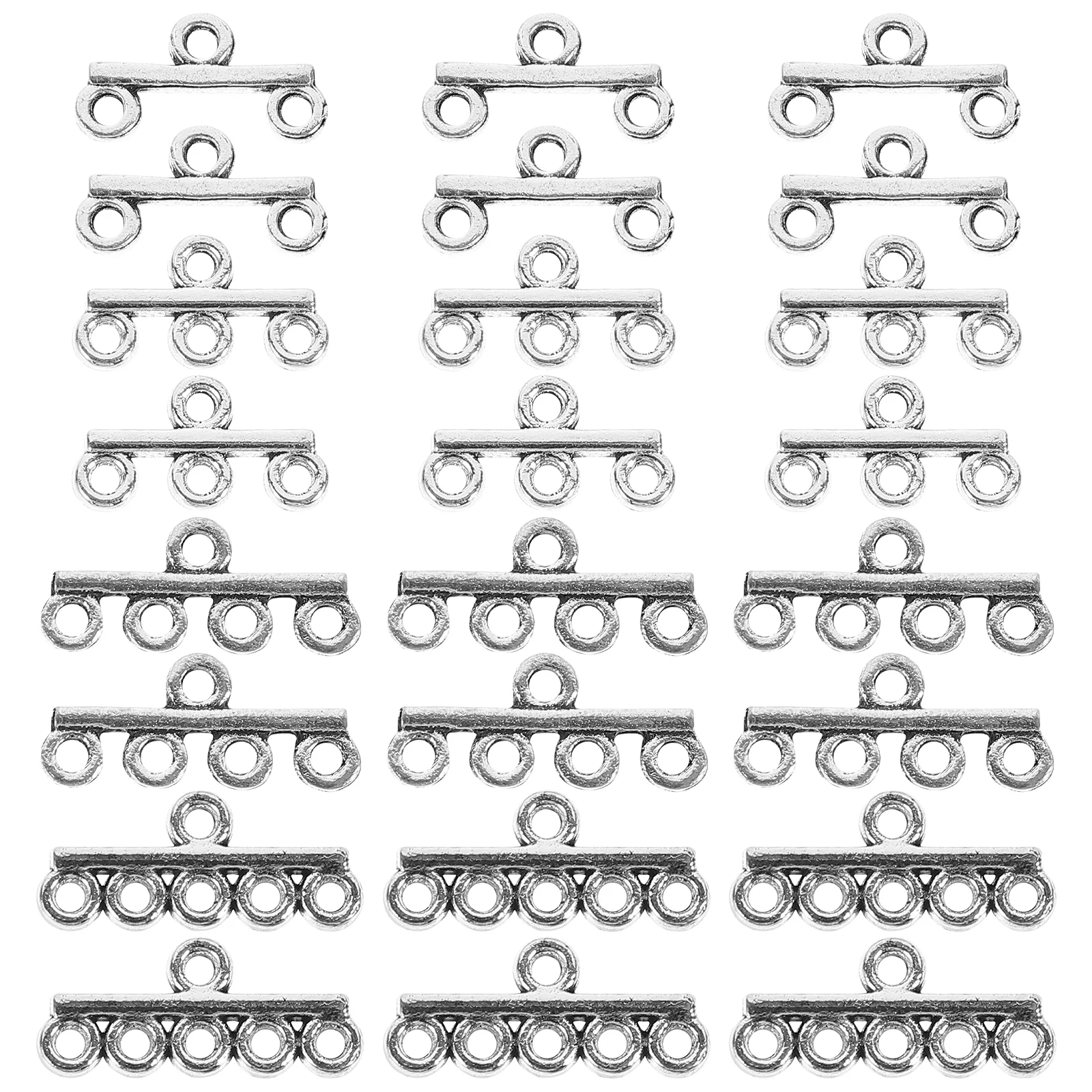 200 Pcs  DIY Jewelry Connect Charms Multihole Connectors Jewelry Making Charms