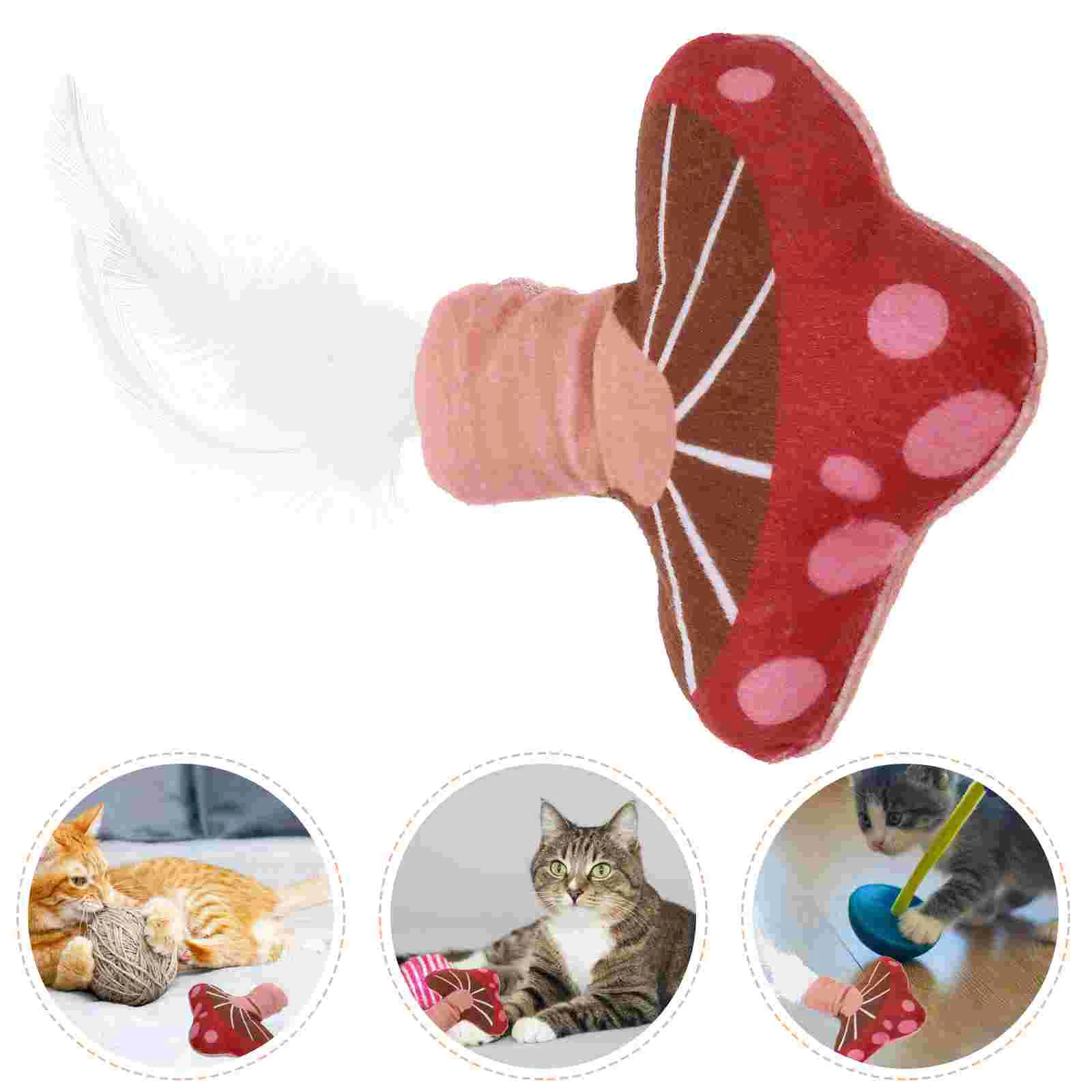 

Cat Toys Interactive Catnip Kitten Gifts Kittens Indoor Cats Cartoon Modeling Simulation