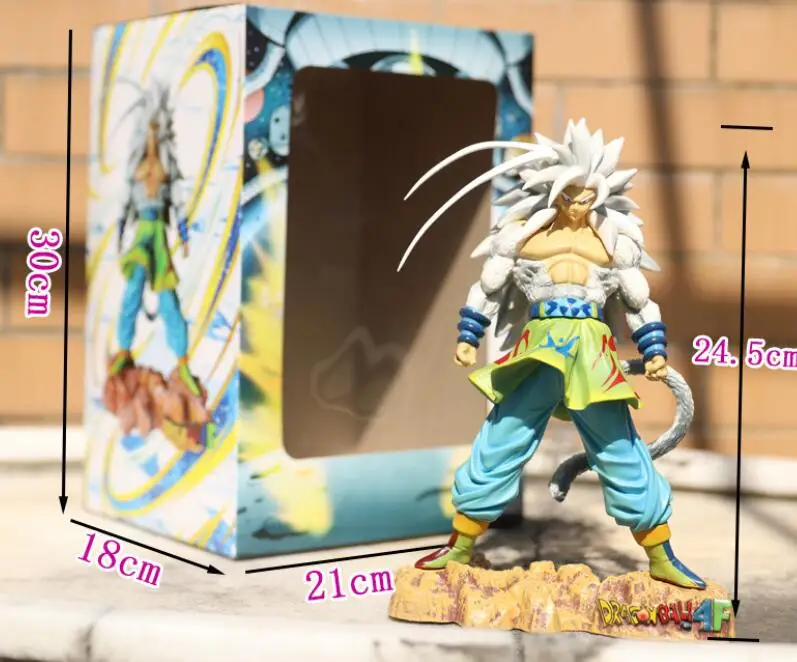 

Игрушечные фигурки Dragon ball Super Saiyan Son Goku с белыми волосами