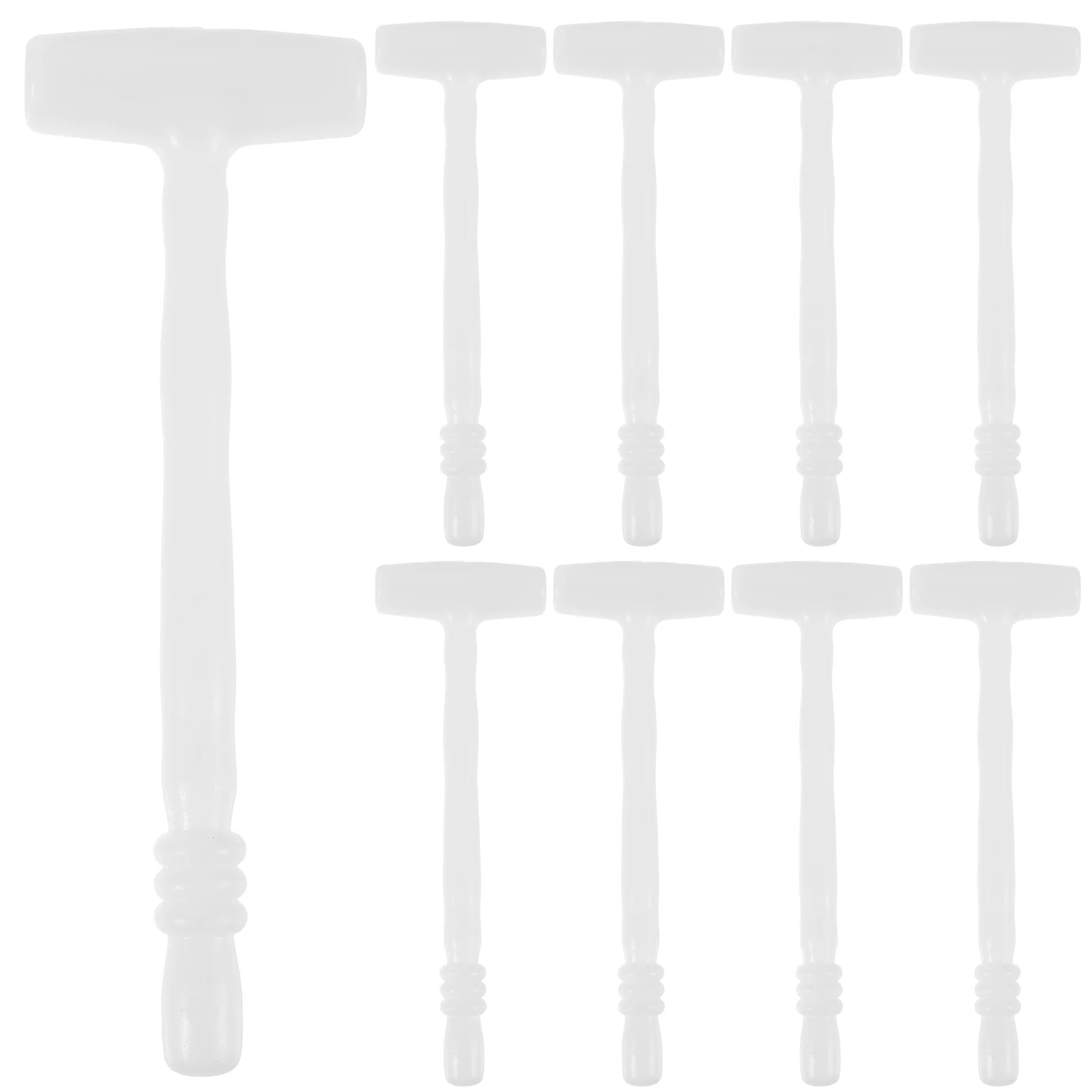 

12 Pcs Construction Hammer Mallet Toy Gavel Hammering Tools Small Hammers Toys Plastic Mini Props