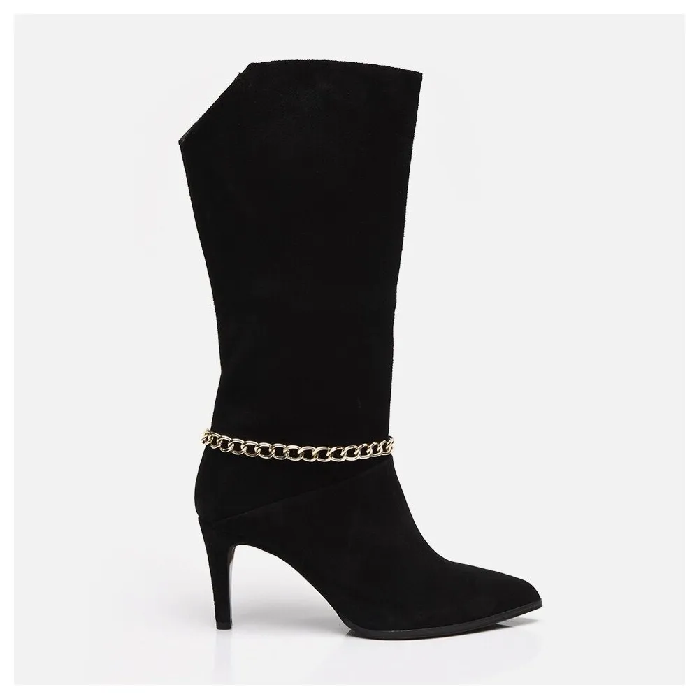 

Dorlie Leather Black Women 'S Boots