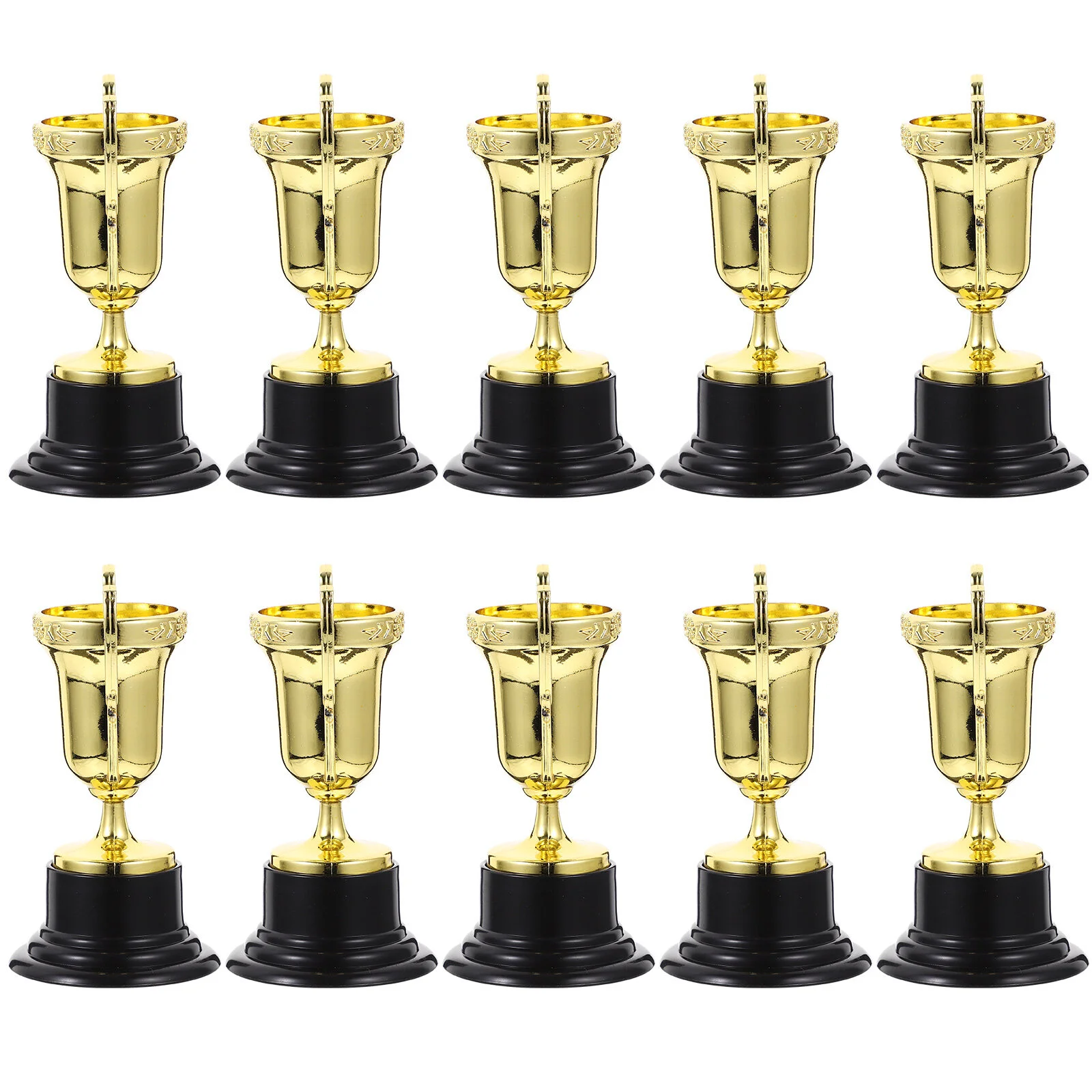 

10 Pcs Trophy Plastic Reward Prize Creative Model Kids Toy Halloween Gifts Base Mini Child Baseballs